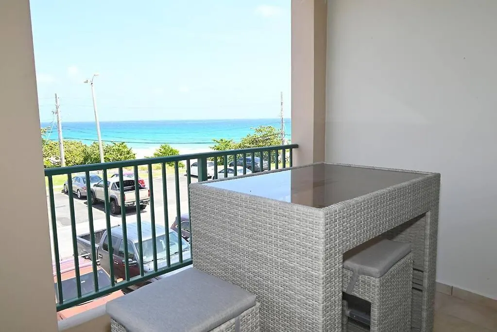 New Remodeled Ocean View, Beach Front Apartment Arecibo